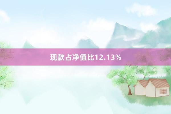 现款占净值比12.13%