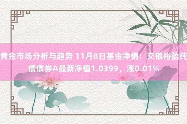 黄金市场分析与趋势 11月8日基金净值：交银裕盈纯债债券A最新净值1.0399，涨0.01%