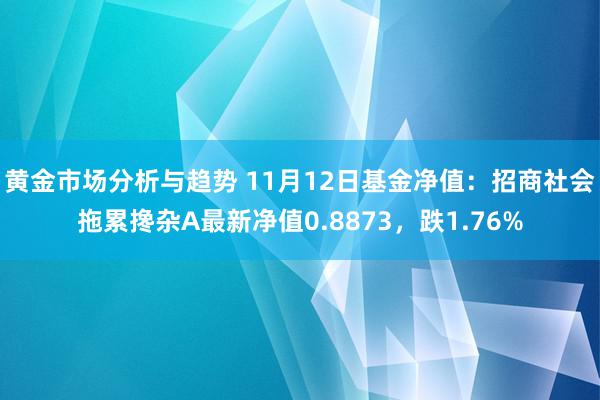 黄金市场分析与趋势 11月12日基金净值：招商社会拖累搀杂A最新净值0.8873，跌1.76%